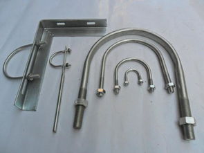 Galvanized pipe clamp ,U type pipe clamp
